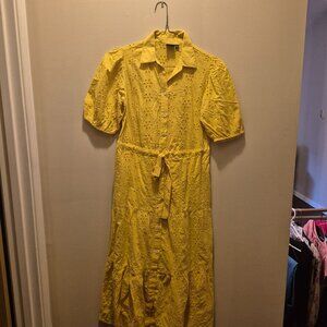 Long yellow sundress